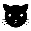 Cat ｜ Animal ｜ Icon ｜ Illustration ｜ Free material ｜ Transparent background