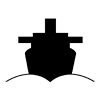 Ship-Icon ｜ Illustration ｜ Free material ｜ Transparent background