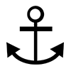 Anchor ｜ Mark-Icon ｜ Illustration ｜ Free material ｜ Transparent background