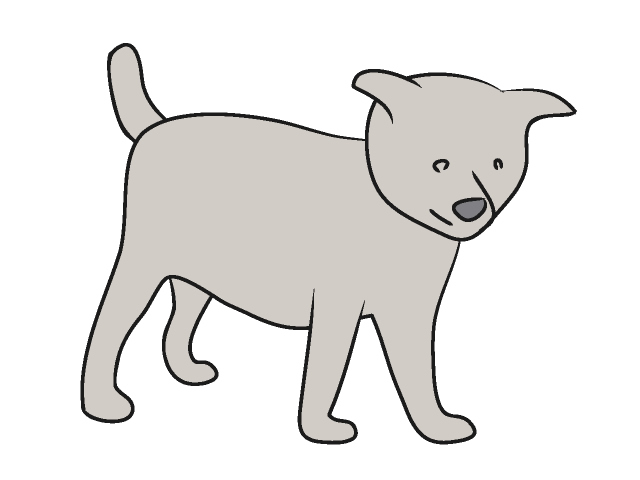 犬｜イヌ - 動物 / クリップアート / 無料 / アニマル / イラスト / アイコン / かわいい / 絵