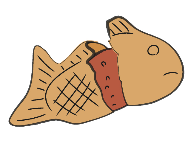 鯛焼き/たいやき - フード/食べ物/美味しい/おやつ/イラスト/写真/フリー素材/クリップアート