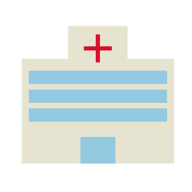 病院 - 挿絵 / クリップアート / 無料 / 家電 / 乗り物 / 動物 / 家具 / イラスト / ダウンロード