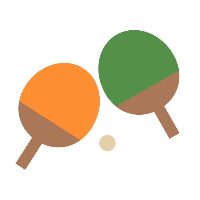 ラケット｜卓球 - 挿絵 / クリップアート / 無料 / 家電 / 乗り物 / 動物 / 家具 / イラスト / ダウンロード