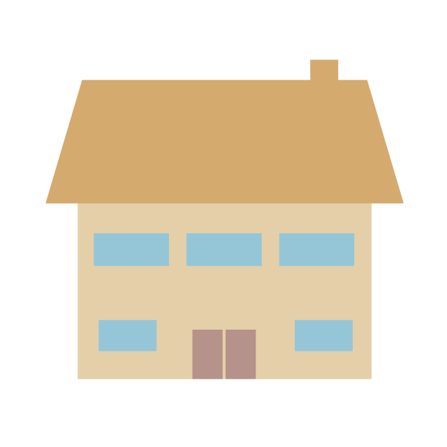 アパート - 挿絵 / クリップアート / 無料 / 家電 / 乗り物 / 動物 / 家具 / イラスト / ダウンロード