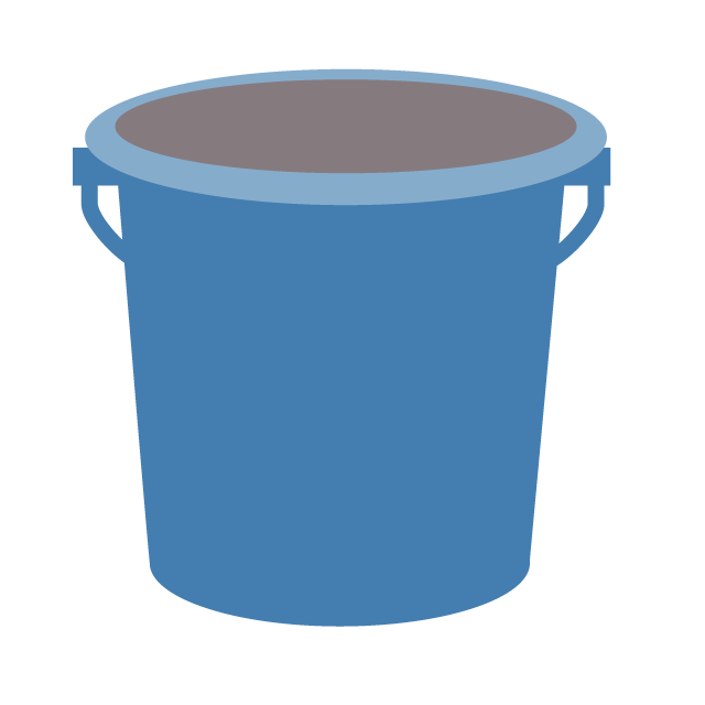 バケツ - 挿絵 / クリップアート / 無料 / 家電 / 乗り物 / 動物 / 家具 / イラスト / ダウンロード