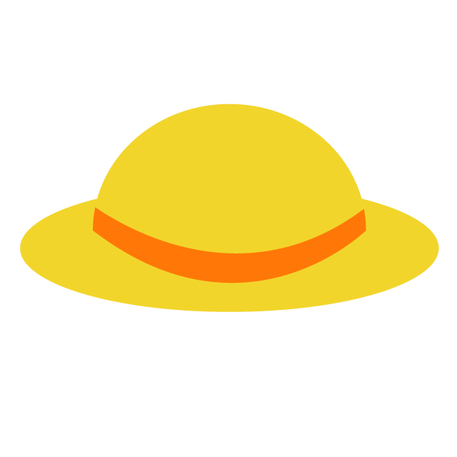 帽子｜麦わら - 挿絵 / クリップアート / 無料 / 家電 / 乗り物 / 動物 / 家具 / イラスト / ダウンロード