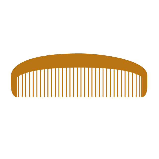 クシ - 挿絵 / クリップアート / 無料 / 家電 / 乗り物 / 動物 / 家具 / イラスト / ダウンロード