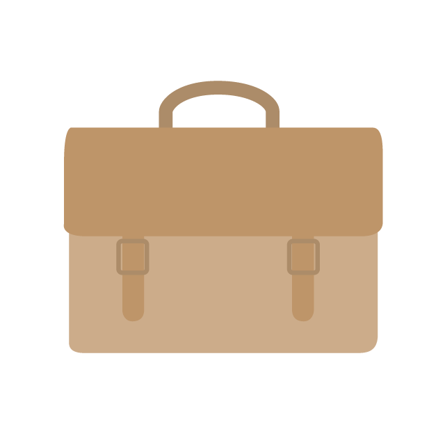 鞄｜カバン - 挿絵 / クリップアート / 無料 / 家電 / 乗り物 / 動物 / 家具 / イラスト / ダウンロード