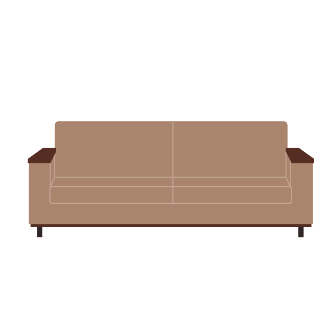 ソファ - 挿絵 / クリップアート / 無料 / 家電 / 乗り物 / 動物 / 家具 / イラスト / ダウンロード