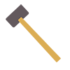 かなづち｜金槌 - クリップアート｜イラスト｜フリー素材