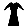 Clothes ｜ Dress ｜ Icon ｜ Illustration ｜ Free material ｜ Transparent background