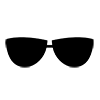 Sunglasses-Icon ｜ Illustration ｜ Free material ｜ Transparent background