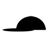 Hat-Icon ｜ Illustration ｜ Free material ｜ Transparent background