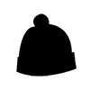 Knit hat --Icon ｜ Illustration ｜ Free material ｜ Transparent background