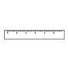 Ruler ｜ Stationery ――Icon ｜ Illustration ｜ Free material ｜ Transparent background