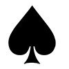 Spades ｜ Playing Cards ｜ Icons ｜ Illustrations ｜ Free Materials ｜ Transparent Background