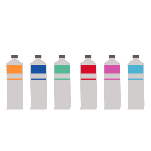 絵の具 - 挿絵 / クリップアート / 無料 / 家電 / 乗り物 / 動物 / 家具 / イラスト / ダウンロード