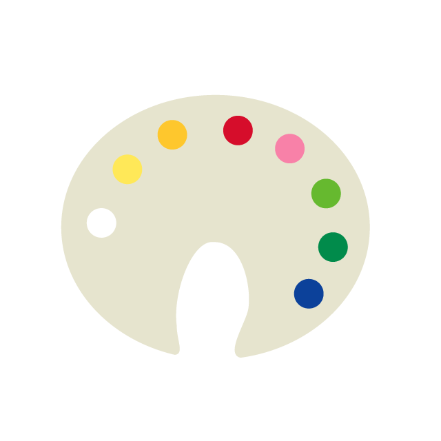 パレット - 挿絵 / クリップアート / 無料 / 家電 / 乗り物 / 動物 / 家具 / イラスト / ダウンロード