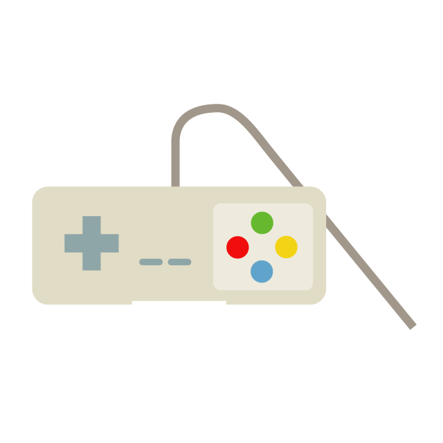 ゲーム｜コントローラー - 挿絵 / クリップアート / 無料 / 家電 / 乗り物 / 動物 / 家具 / イラスト / ダウンロード