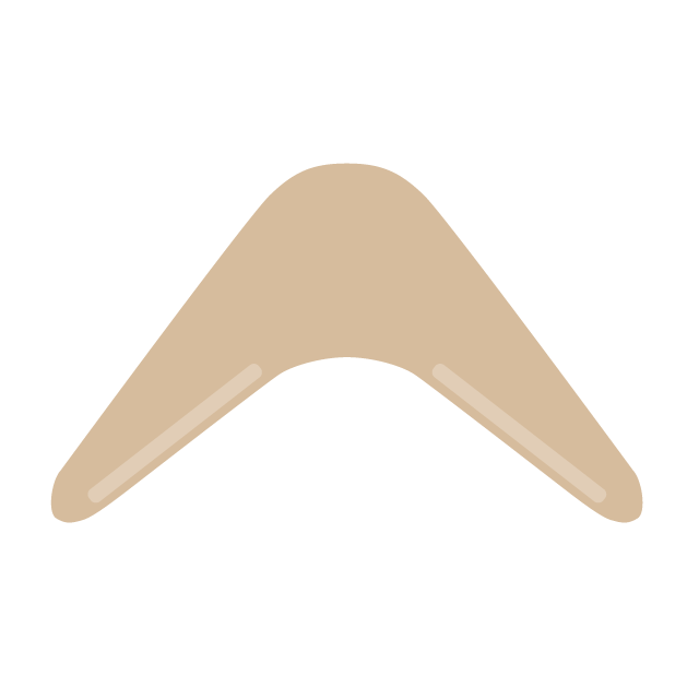 ブーメラン - 挿絵 / クリップアート / 無料 / 家電 / 乗り物 / 動物 / 家具 / イラスト / ダウンロード