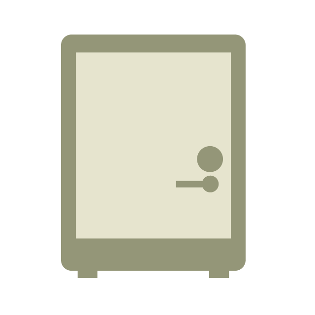 金庫 - 挿絵 / クリップアート / 無料 / 家電 / 乗り物 / 動物 / 家具 / イラスト / ダウンロード