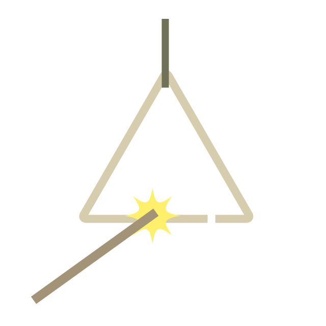 トライアングル - 挿絵 / クリップアート / 無料 / 家電 / 乗り物 / 動物 / 家具 / イラスト / ダウンロード