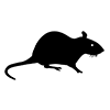 ネズミ｜鼠 - アイコン｜イラスト｜フリー素材｜背景透明