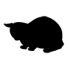 Cat ｜ Pet-Icon ｜ Illustration ｜ Free material ｜ Transparent background