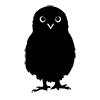 Owl ｜ Owl ｜ Icon ｜ Illustration ｜ Free material ｜ Transparent background