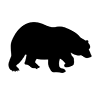 Bear ｜ Bear ｜ Icon ｜ Illustration ｜ Free material ｜ Transparent background
