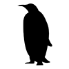 ペンギン｜鳥類 - アイコン｜イラスト｜フリー素材｜背景透明