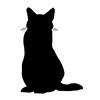 Cat ｜ Cat ｜ Icon ｜ Illustration ｜ Free material ｜ Transparent background