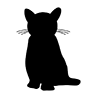 Kitten ｜ Cat ｜ Icon ｜ Illustration ｜ Free material ｜ Transparent background