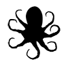Octopus ｜ Octopus ｜ Icon ｜ Illustration ｜ Free material ｜ Transparent background