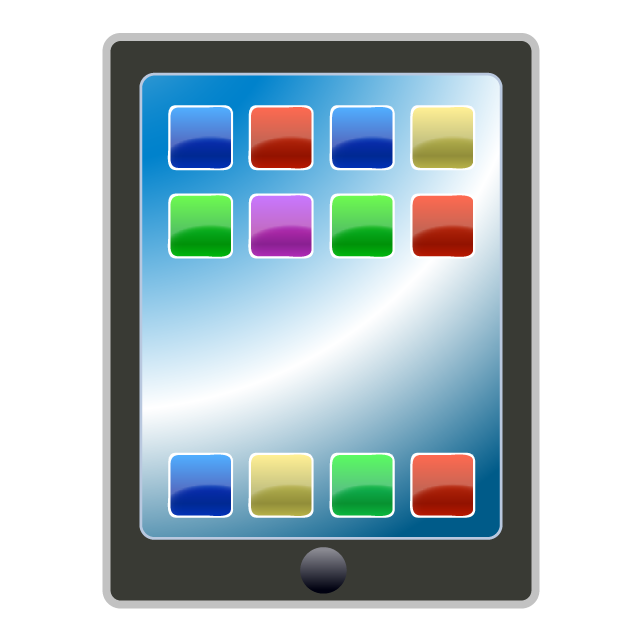 pad｜ipad - 挿絵 / クリップアート / 無料 / 家電 / 乗り物 / 動物 / 家具 / イラスト / ダウンロード