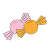 飴｜アメ - クリップアート｜イラスト｜フリー素材