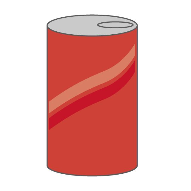 缶コーヒー｜ジュース - 挿絵 / クリップアート / 無料 / 家電 / 乗り物 / 動物 / 家具 / イラスト / ダウンロード