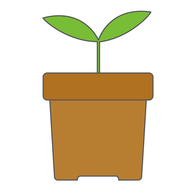 芽｜葉 - 挿絵 / クリップアート / 無料 / 家電 / 乗り物 / 動物 / 家具 / イラスト / ダウンロード