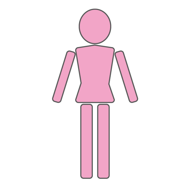 女性｜おんな - 挿絵 / クリップアート / 無料 / 家電 / 乗り物 / 動物 / 家具 / イラスト / ダウンロード