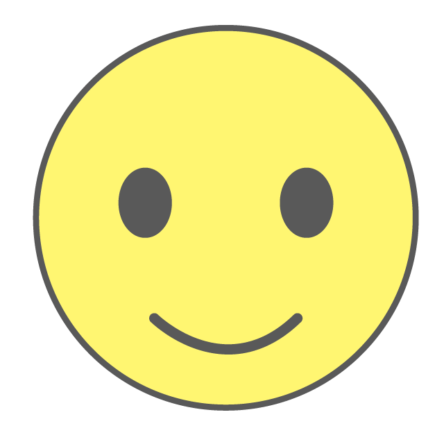 にっこり｜スマイル - 挿絵 / クリップアート / 無料 / 家電 / 乗り物 / 動物 / 家具 / イラスト / ダウンロード