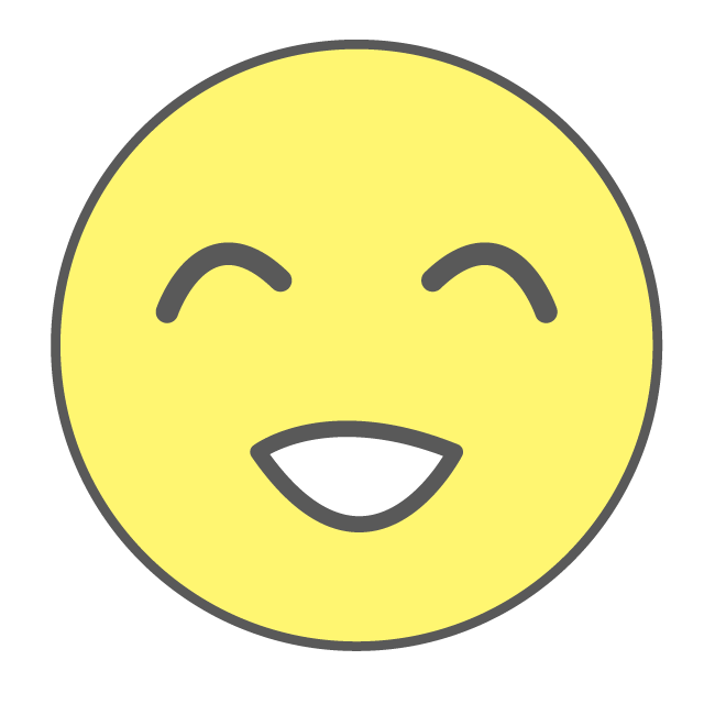 笑う｜笑顔 - 挿絵 / クリップアート / 無料 / 家電 / 乗り物 / 動物 / 家具 / イラスト / ダウンロード