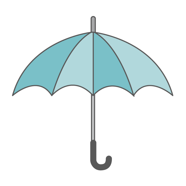 傘｜かさ - 挿絵 / クリップアート / 無料 / 家電 / 乗り物 / 動物 / 家具 / イラスト / ダウンロード