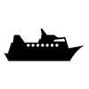 Ferry platform ｜ Ship-Icon ｜ Illustration ｜ Free material ｜ Transparent background
