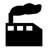 Factory / Factory --Icon ｜ Illustration ｜ Free material ｜ Transparent background