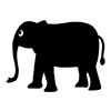 Zoo / Animal --Icon ｜ Illustration ｜ Free Material ｜ Transparent Background