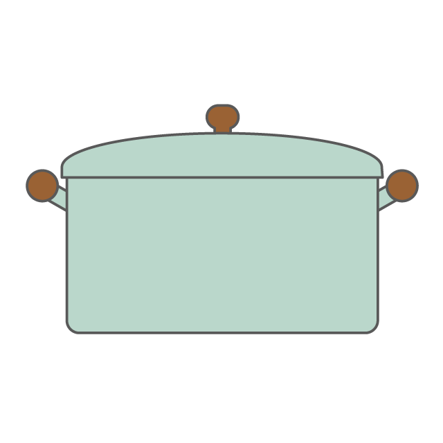 鍋｜なべ - 挿絵 / クリップアート / 無料 / 家電 / 乗り物 / 動物 / 家具 / イラスト / ダウンロード