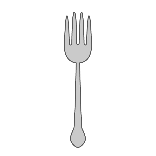 フォーク｜fork - 挿絵 / クリップアート / 無料 / 家電 / 乗り物 / 動物 / 家具 / イラスト / ダウンロード