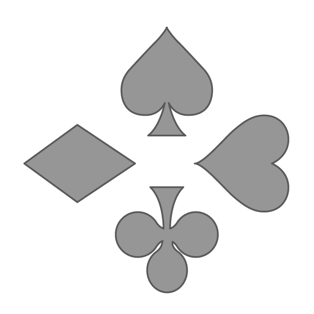 トランプ｜card - 挿絵 / クリップアート / 無料 / 家電 / 乗り物 / 動物 / 家具 / イラスト / ダウンロード