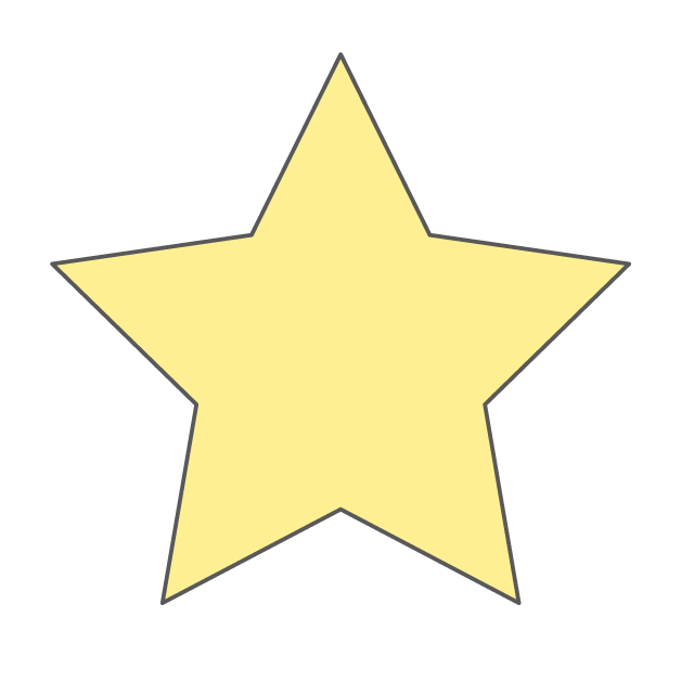 スター｜Star - 挿絵 / クリップアート / 無料 / 家電 / 乗り物 / 動物 / 家具 / イラスト / ダウンロード