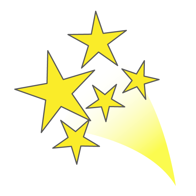 キラキラ｜星 - 挿絵 / クリップアート / 無料 / 家電 / 乗り物 / 動物 / 家具 / イラスト / ダウンロード